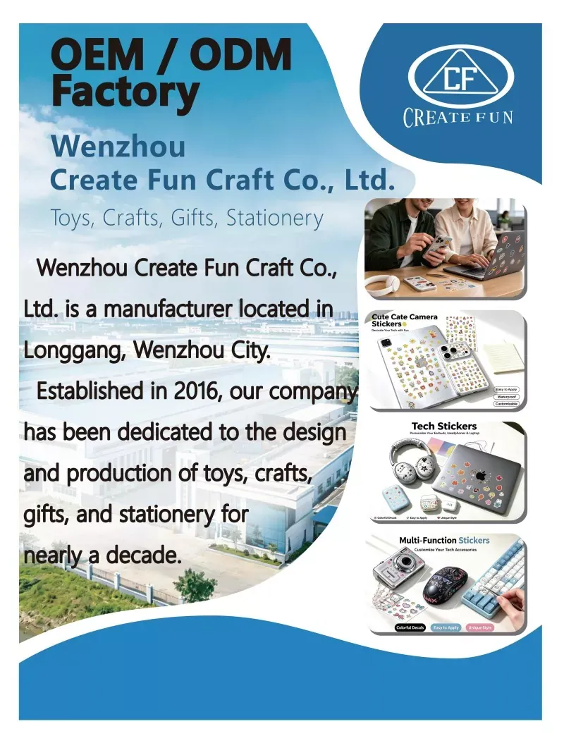 Wenzhou Cruthaigh Co Ceardaíochta Spraoi, Ltd Shines ag an Expo Domhanda: Deich mBliana de Nuálaíocht i Greamáin Chustaim agus Bréagáin DIY